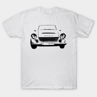 Datsun Roadster 1960s classic car black monoblock T-Shirt